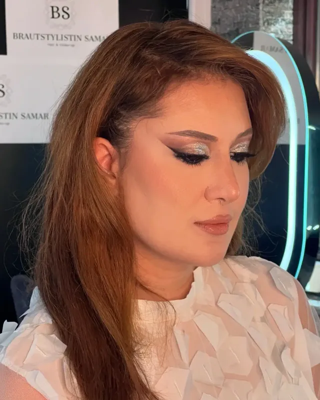 بورتريه مكياج سهرة بلمسة نهائية مثالية