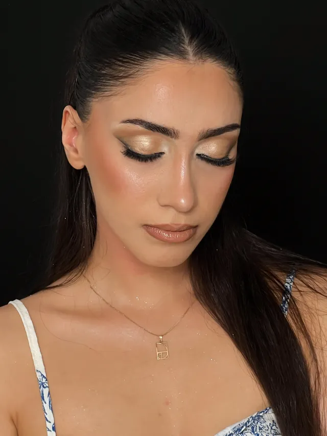 Make-up Artist Hamburg Harvestehude — elegantes Abend-Make-up mit Cat-Eye